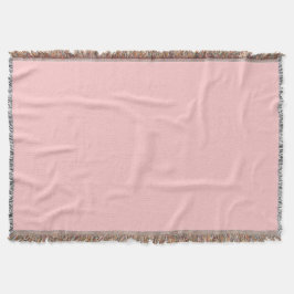 Trendy Pastel Rose Solid Color Decke