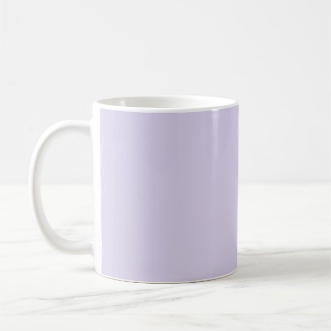 Trendy - Pastel Violet Mug (Gauche)