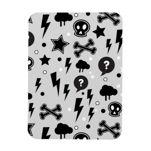 Trendy Pattern Magnet (Vertikal)