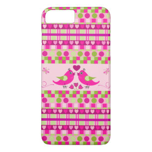 Trendy Patterns und Love Birds Case-Mate iPhone Hülle