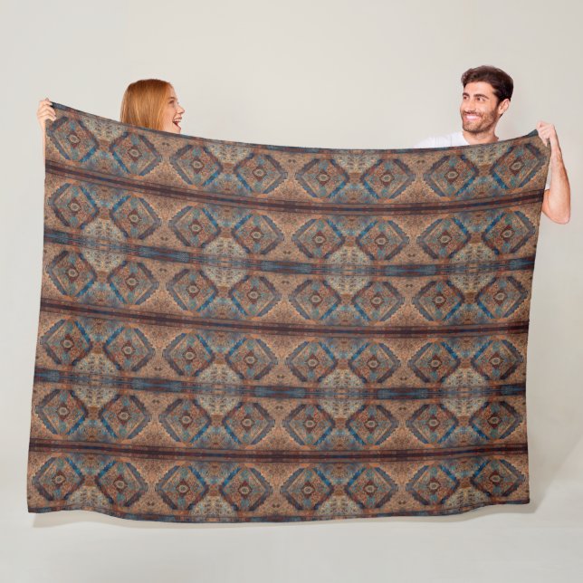 Trendy Persian Beautiful Old Pattern Collection Fleecedecke (Beispiel)