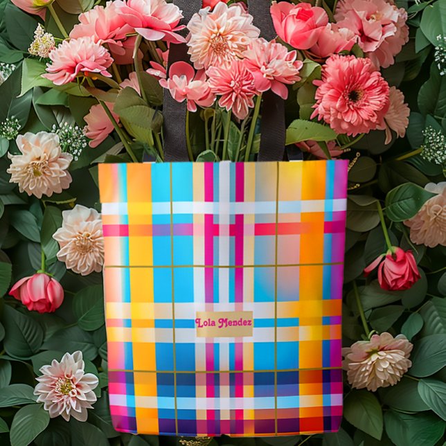 Trendy Personalisiert Summer Wexford Tasche (Stunning Black Summer Tote)