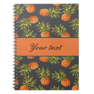 Trendy personalisierte Ananas Notizblock