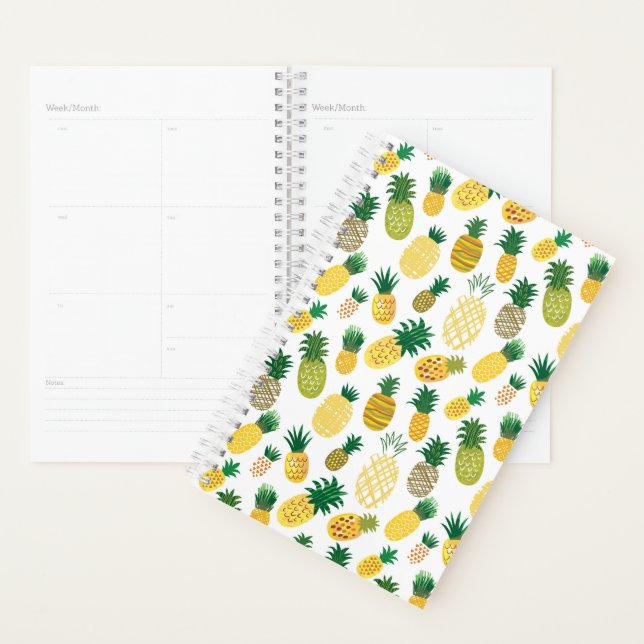 Trendy Pineappel Pattern Planer (Anzeige)