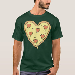 Trendy Pizza Heart Food Spaß 33375666 T-Shirt