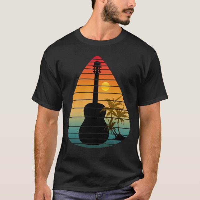 TRENDY PLEKTRUM SUNSET T-Shirt (Vorderseite)