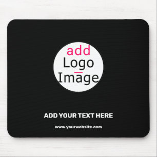 Trendy professional modern customizable brand mousepad