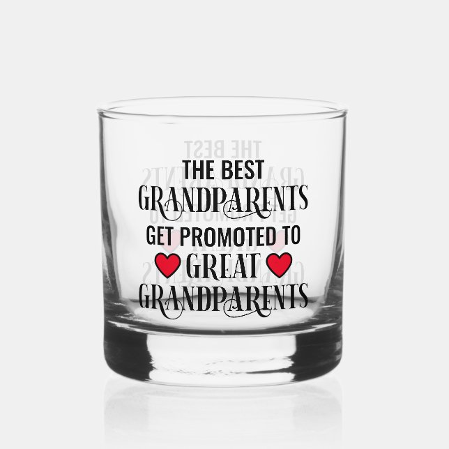 Trendy Promoto Grandeltern Whiskyglas (Vorderseite)