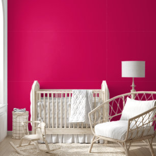 Trendy Raspberry Solid Color   elegant Tapete