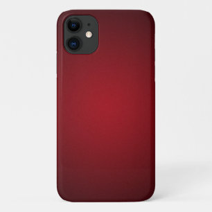 Trendy Red-Black Grainy Vignette Case-Mate iPhone Hülle