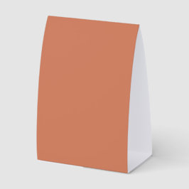 Trendy Rustic Copper - Paper Table Tent Tischaufsteller