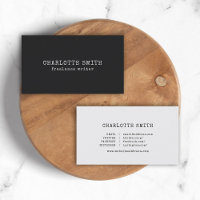 Trendy Schreibwriter Dark Gray Social Media