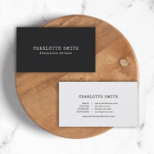 Trendy Schreibwriter Dark Gray Social Media