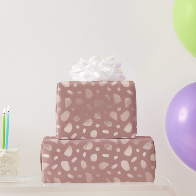 Trendy Shine abstrakt Pattern Geschenkpapier (Partygeschenke)