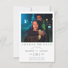 Trendy Simple Postponed Wedding Photo Instant
