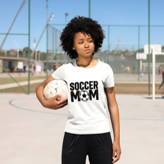 Trendy Soccer Mama personalisiert T - Shirt