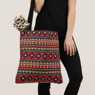 Trendy Southwestern Ethnic Tribal Muster Tasche