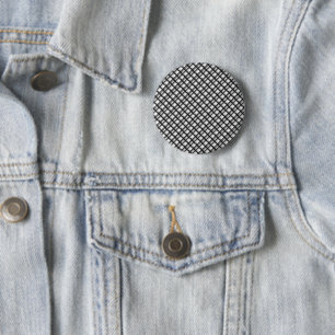 Trendy Square Stripes Button