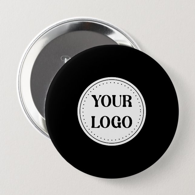 Trendy stilvoll und elegant mit Markenzeichen Button (Vorne & Hinten)