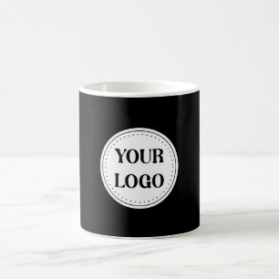 Trendy stilvoll und elegant mit Markenzeichen Kaffeetasse