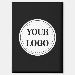 Trendy stilvoll und elegant mit Markenzeichen Magnet