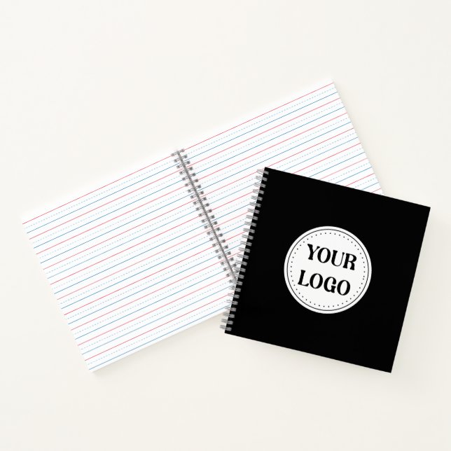 Trendy stilvoll und elegant mit Markenzeichen Notizbuch (Innenseite)