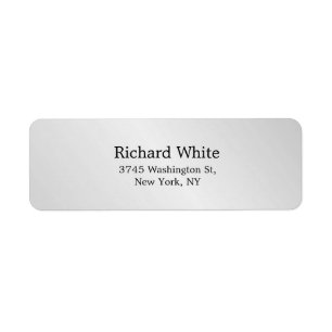 Trendy Style Silver Gray Schlicht Elegant Minimali