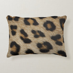 Trendy stylische Leopardenpelzmuster Dekokissen