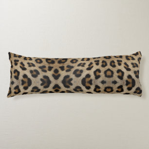 Trendy stylische Leopardenpelzmuster Seitenschläferkissen