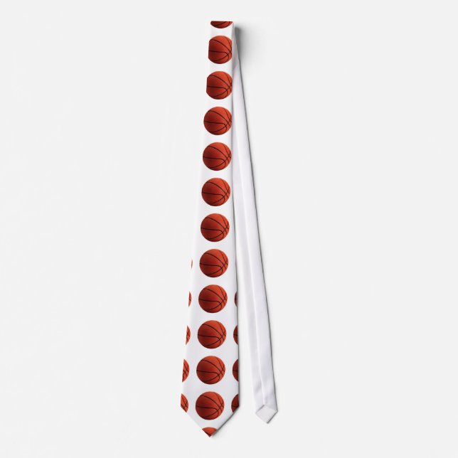 Trendy Stylish Basketball Krawatte (Vorderseite)