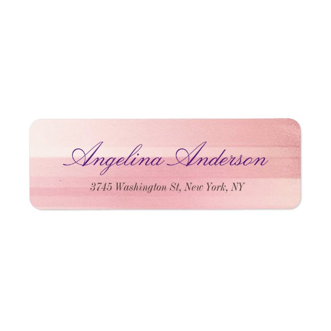 Trendy Stylish Pink Handwriting Modern Feminine (Vorne)