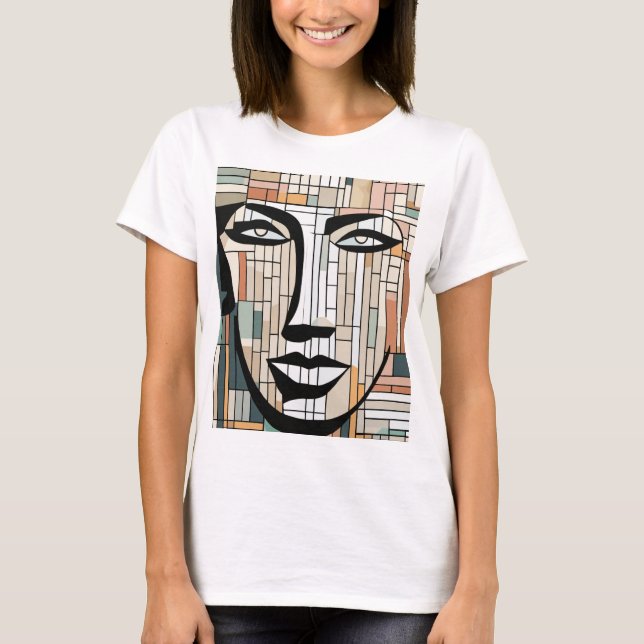 Trendy & Stylish Women's T - Shirt - Komfortabel & (Vorderseite)