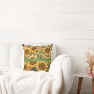 Trendy Sunflower Schöne Sammlung Kissen