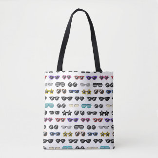 Trendy Sunglasses Pattern Tote Bag - Modisch Tasche