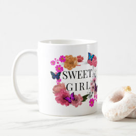 Trendy Sweet Girl Kaffeetasse
