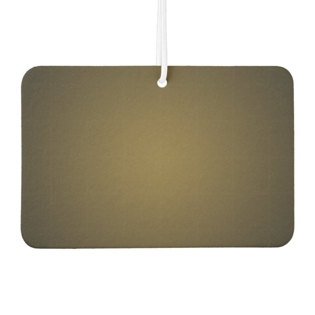 Trendy Tan und Black Grainy Vignette Autolufterfrischer (Vorderseite)