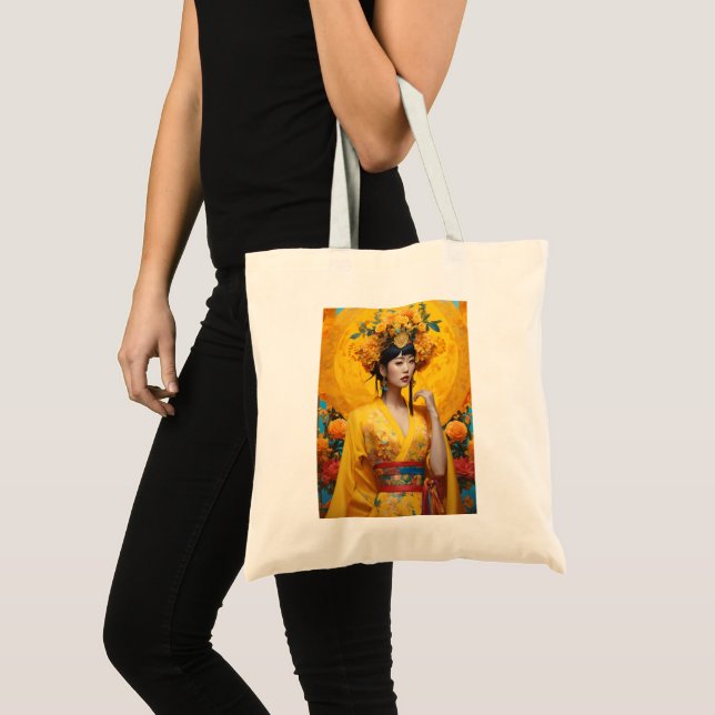 "Trendy Tasche: Tragen Sie Ihren Stil" Tragetasche (Vorderseite (Produkt))
