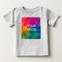 Trendy Text Foto Quality Fine Jersey Heather Gray