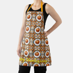 Trendy Thanksgiving Pumpkin Autumn Collection Schürze