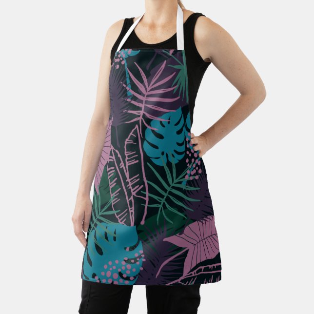 Trendy Tropical Paradise Sommermuster Schürze (InSitu)