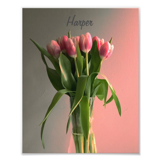 Trendy Tulips V6 Original Blume Foto für sie (Vorne)