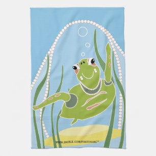 Trendy Turtle American MoJo Küchenhandtuch Handtuch