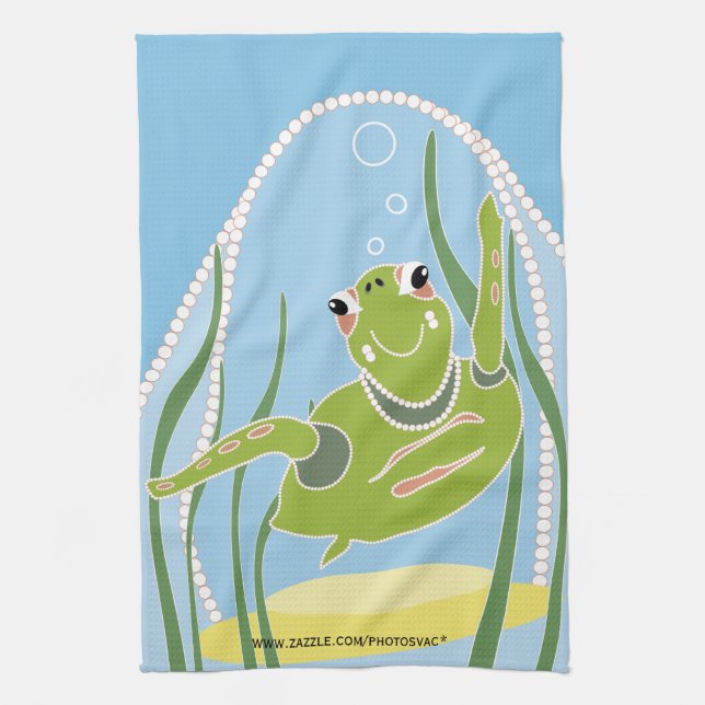 Trendy Turtle American MoJo Küchentuch (Vertikal)