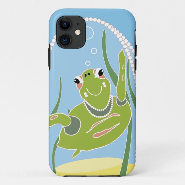 Trendy Turtle Case-Mate iPhone Hülle (Rückseite)