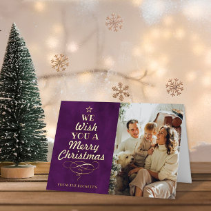 Trendy Typografy Christmas Tree Foto Real