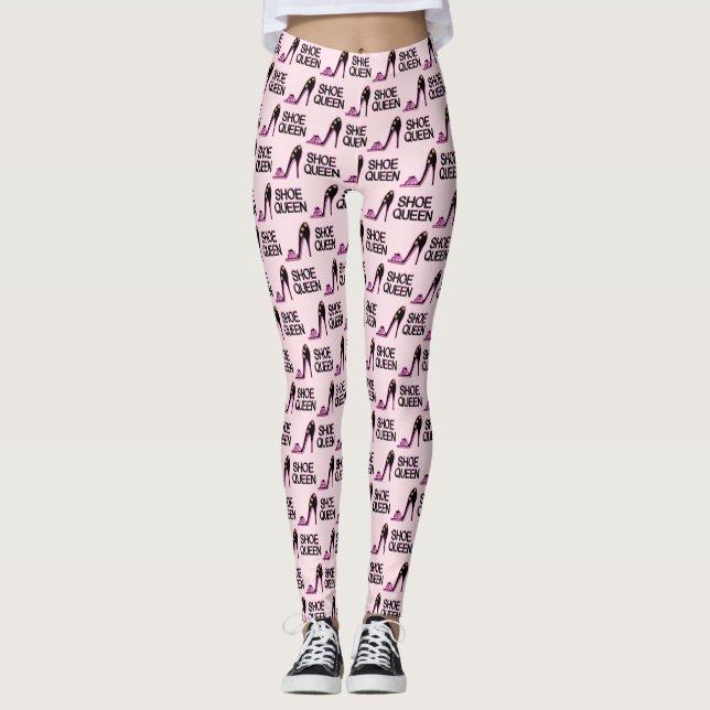 TRENDY UND CHIC SHOE QUEEN LEGGINGS (Vorderseite)