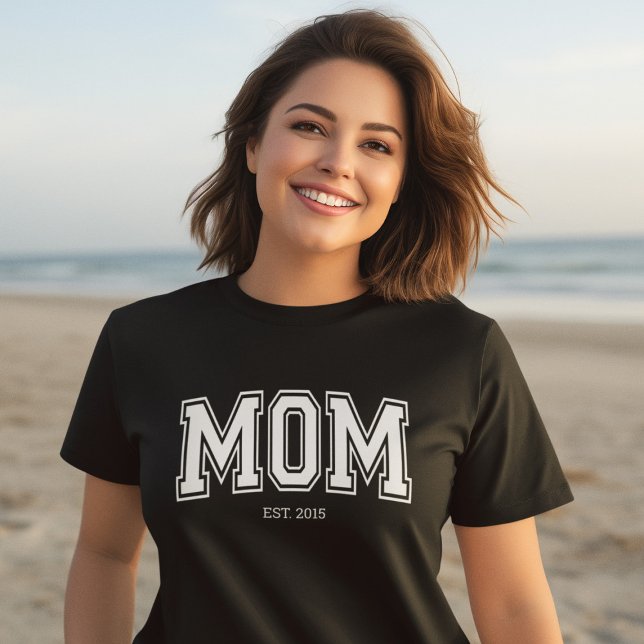Trendy Uni Etablierte Mama T-Shirt (Von Creator hochgeladen)