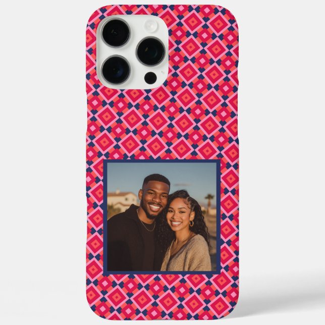 Trendy Wedding Gifts Checkerboard Square  iPhone 16 Pro Max Hülle (Rückseite)
