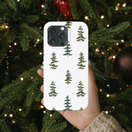 Trendy Winter | Weihnachtsbaummuster Case-Mate iPhone Hülle