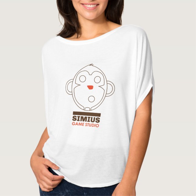 Trendy Woman Simius Game Studio Tshirt (Vorderseite)